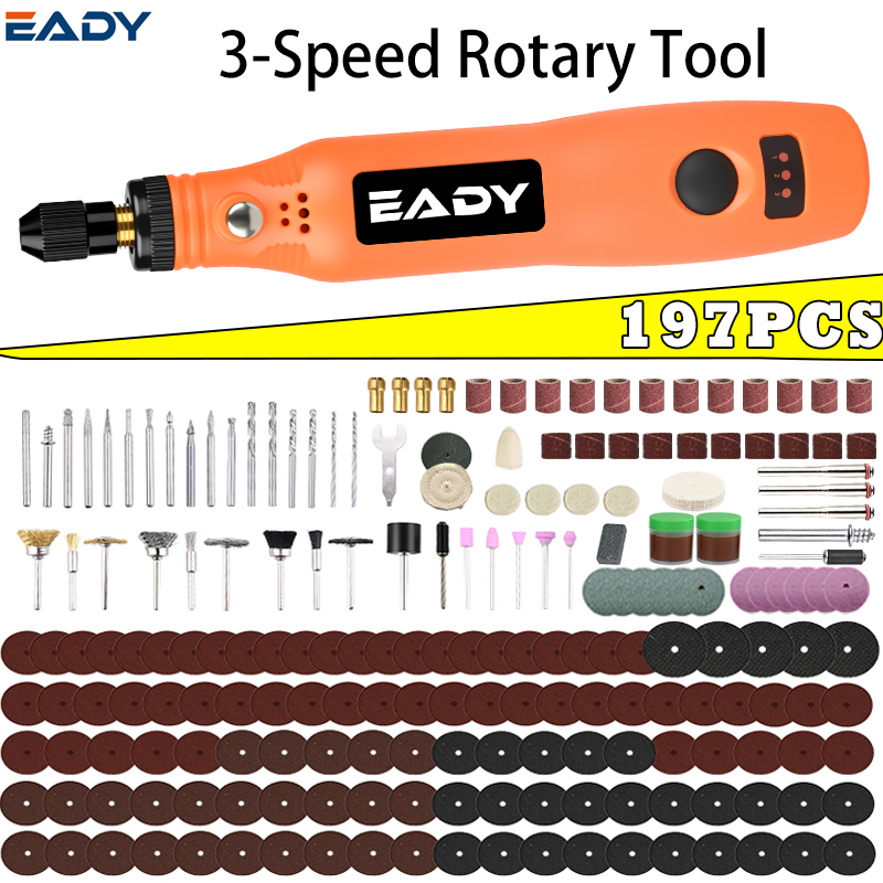 Model Kit Tools - USB Cordless Rotary Tool Kit –
