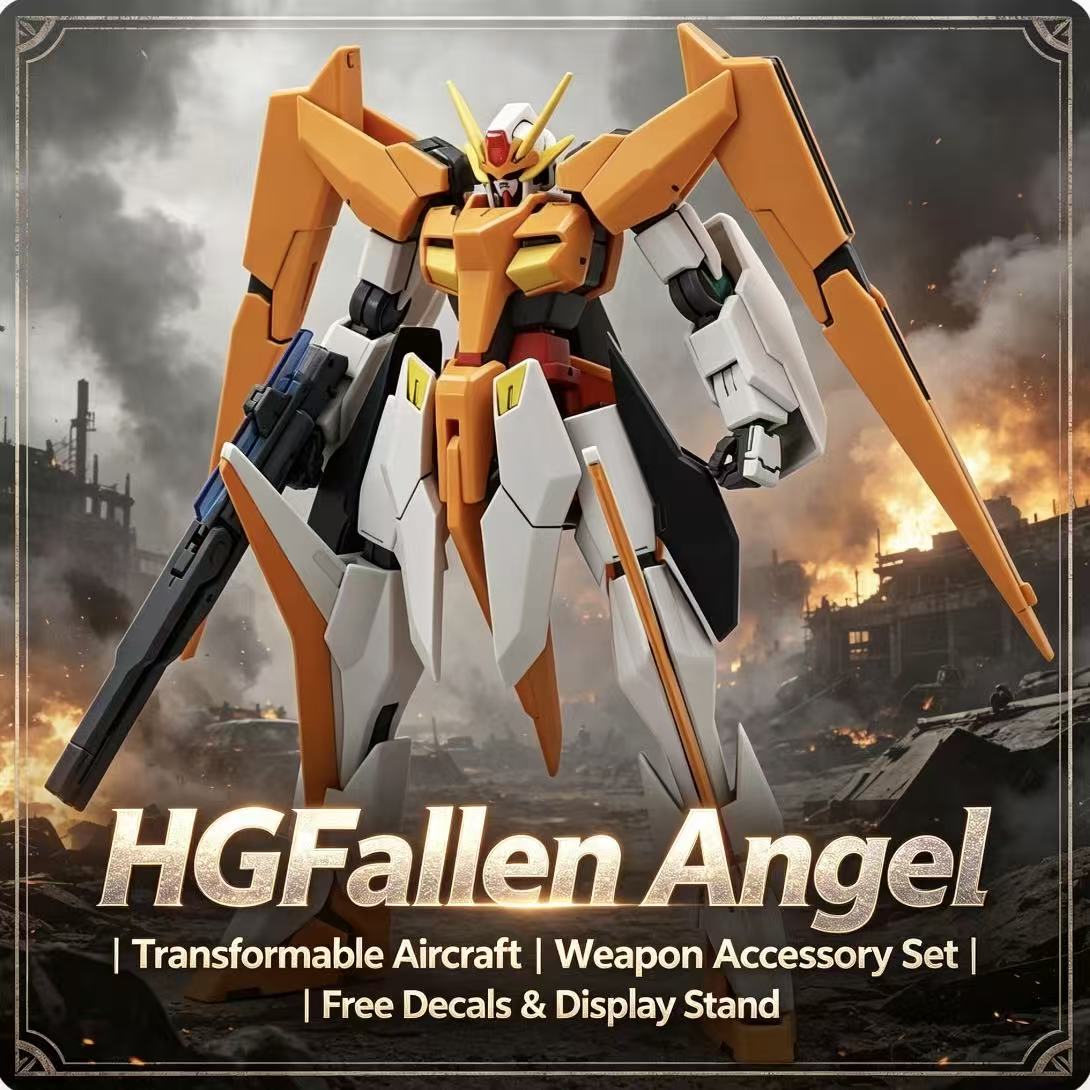 Model Kit Gundam Barbatos - HG 1/144 Fallen Angel Transformable Aircraft