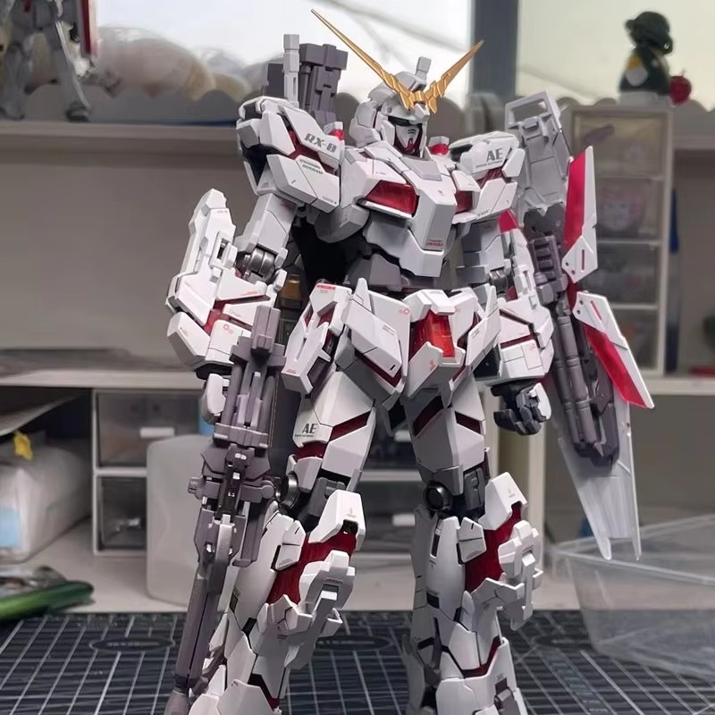Model Kit Gundam Barbatos - In Stock Hg 1/144 Rx-0 Unicorn