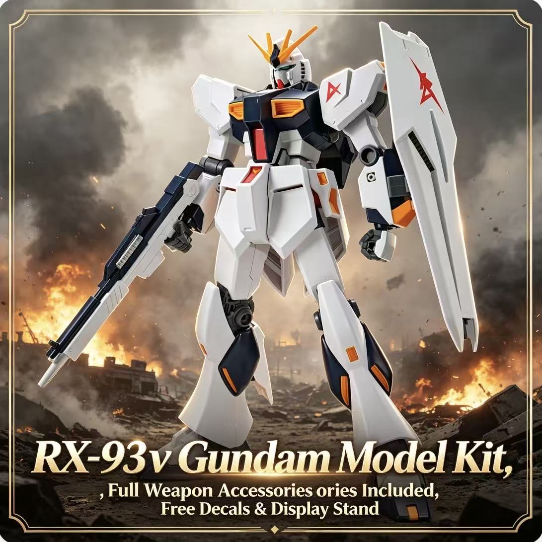 Model Kit Gundam Barbatos - 93HG 1/144 ENTRY GRADE RX-93 V