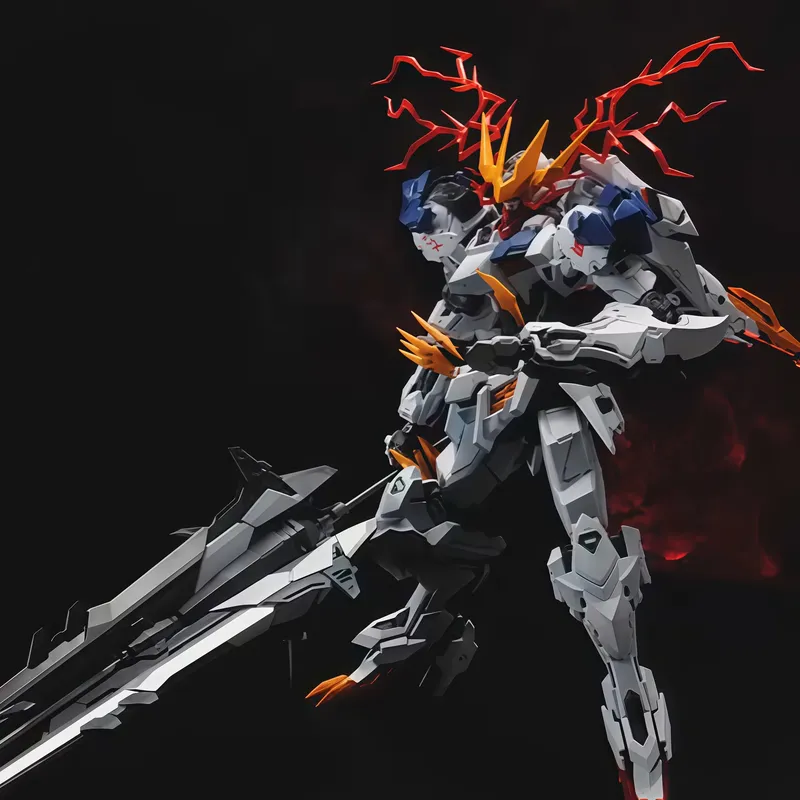 MG 1/100 Fenrir Wolf King Asse - đánh giá và giá Model Kit Gundam Barbatos