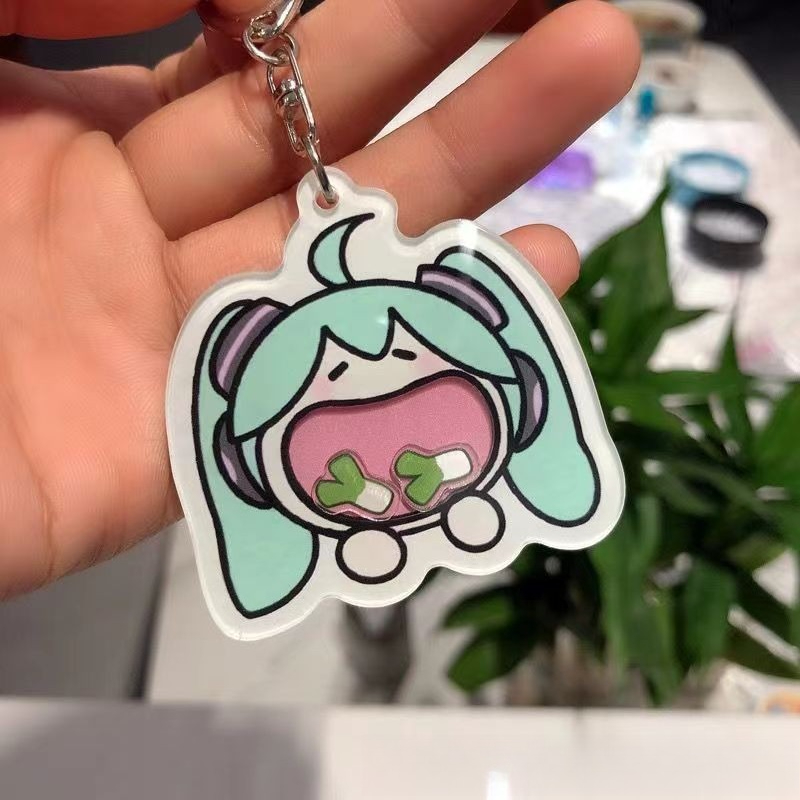 Hatsune Miku MEIKO Keychain Ne - đánh giá và giá Model Kit Girl