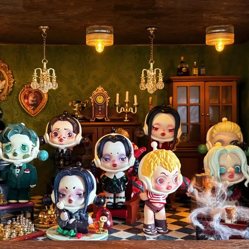 POP MART SKULLPANDA Addams Fam - đánh giá và giá Model Kit Girl