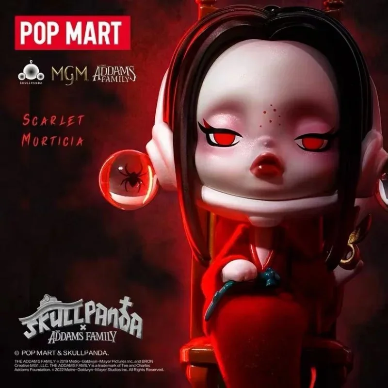 POP MART SKULLPANDA Addams Fam - đánh giá và giá Model Kit Girl