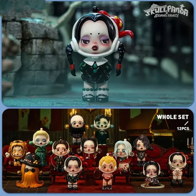 POP MART SKULLPANDA Addams Fam - đánh giá và giá Model Kit Girl
