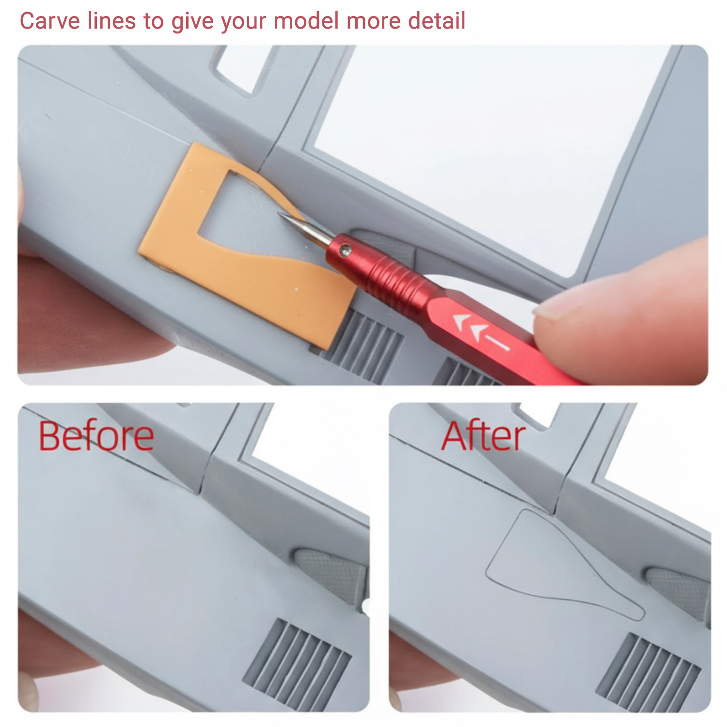 Model Scriber Tool Set with Sc - đánh giá và giá Model Kit Rg