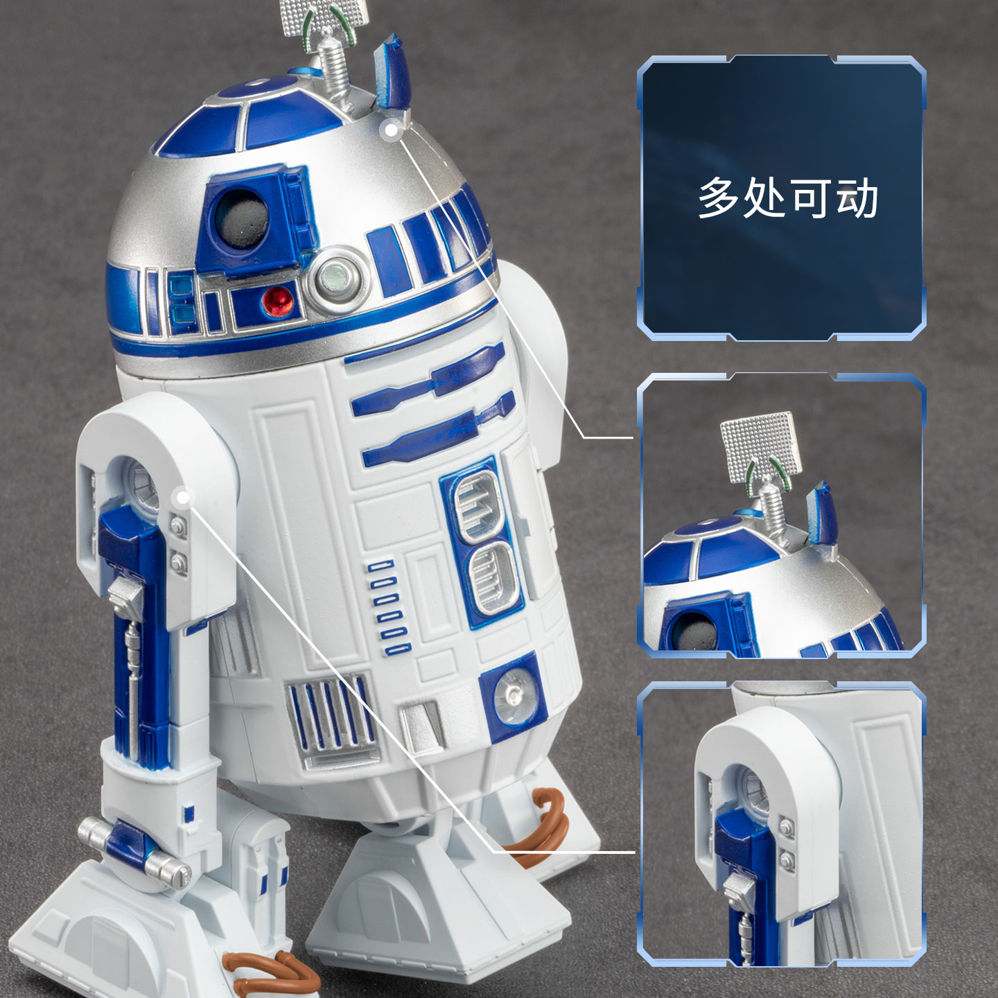 Zhongdong Toys Star Wars R2 D2 - đánh giá và giá Model Kit Rg