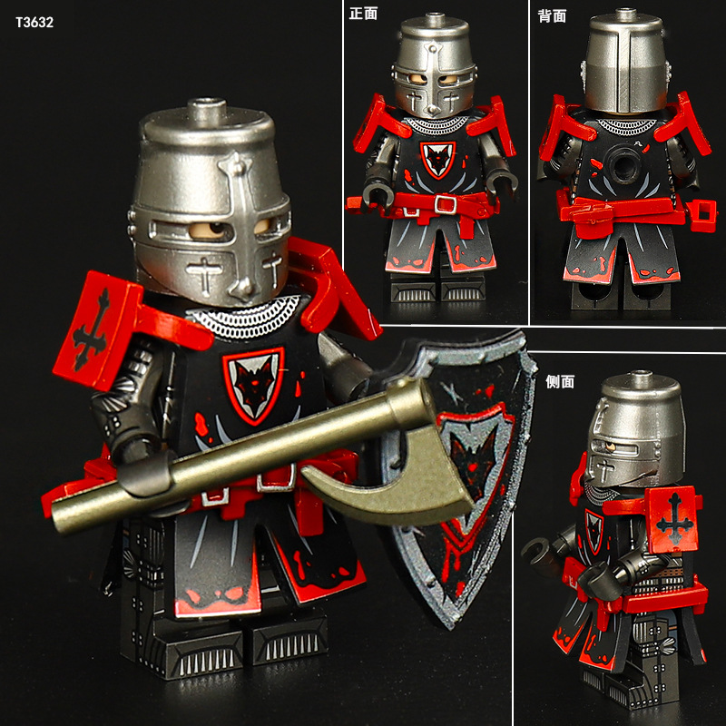 ST3631-3636 Middle Ages Fire D - đánh giá và giá Model Kit Dragon