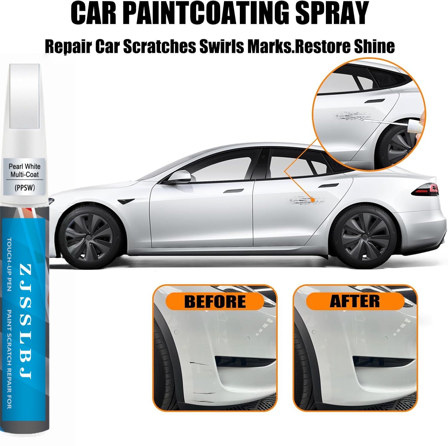 Car Touch Up Paint for Tesla M - đánh giá và giá Model Kit Paint Remover