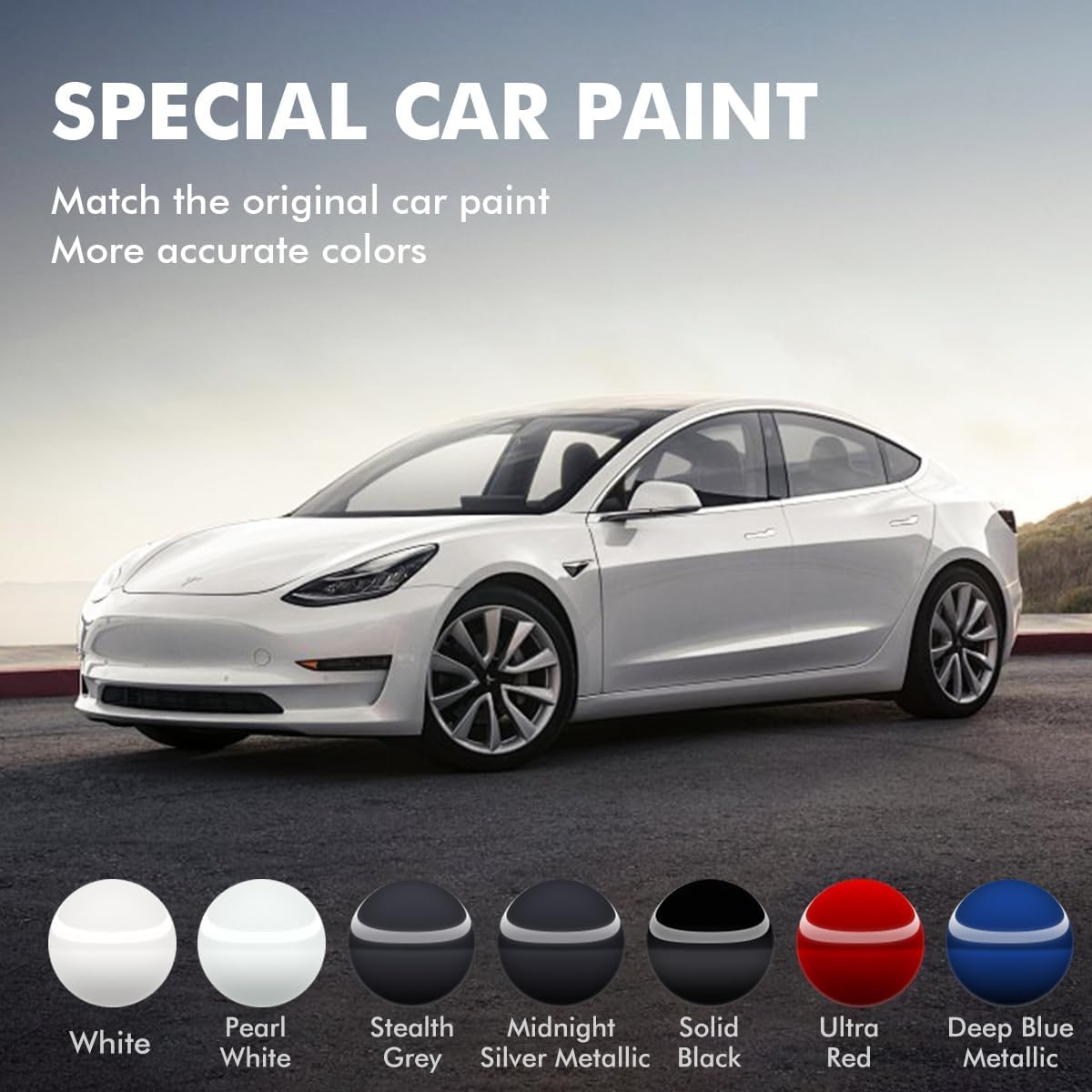 Car Touch Up Paint for Tesla M - đánh giá và giá Model Kit Paint Remover