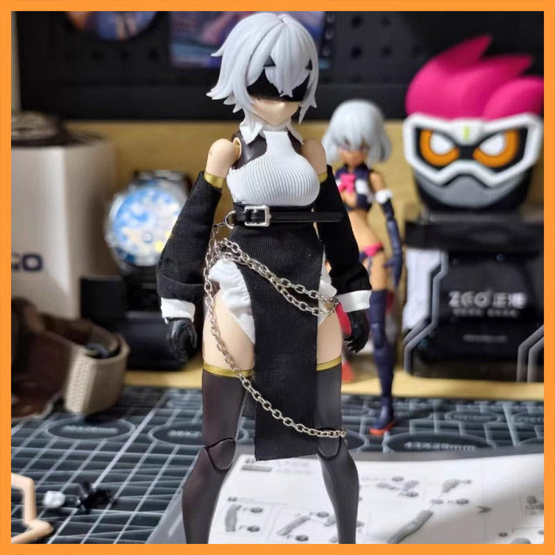 1/12 Scale Colored Off Shoulde - đánh giá và giá Model Kit Girl