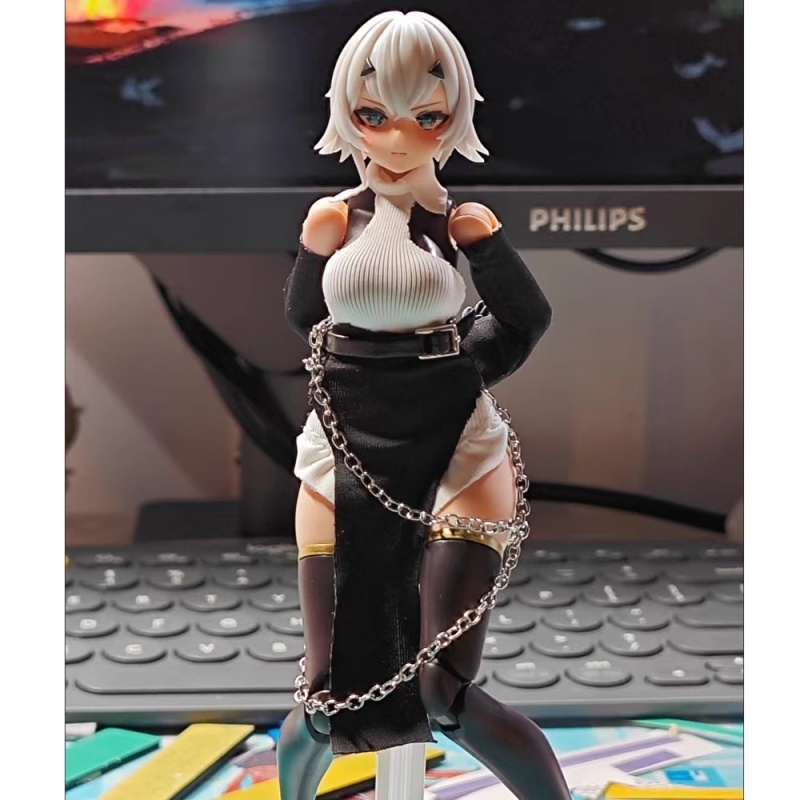 1/12 Scale Colored Off Shoulde - đánh giá và giá Model Kit Girl