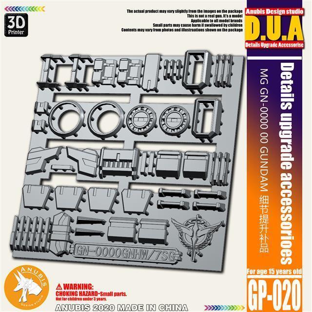 Detail Upgrade Kit for MG Seve - đánh giá và giá Model Kit Anubis