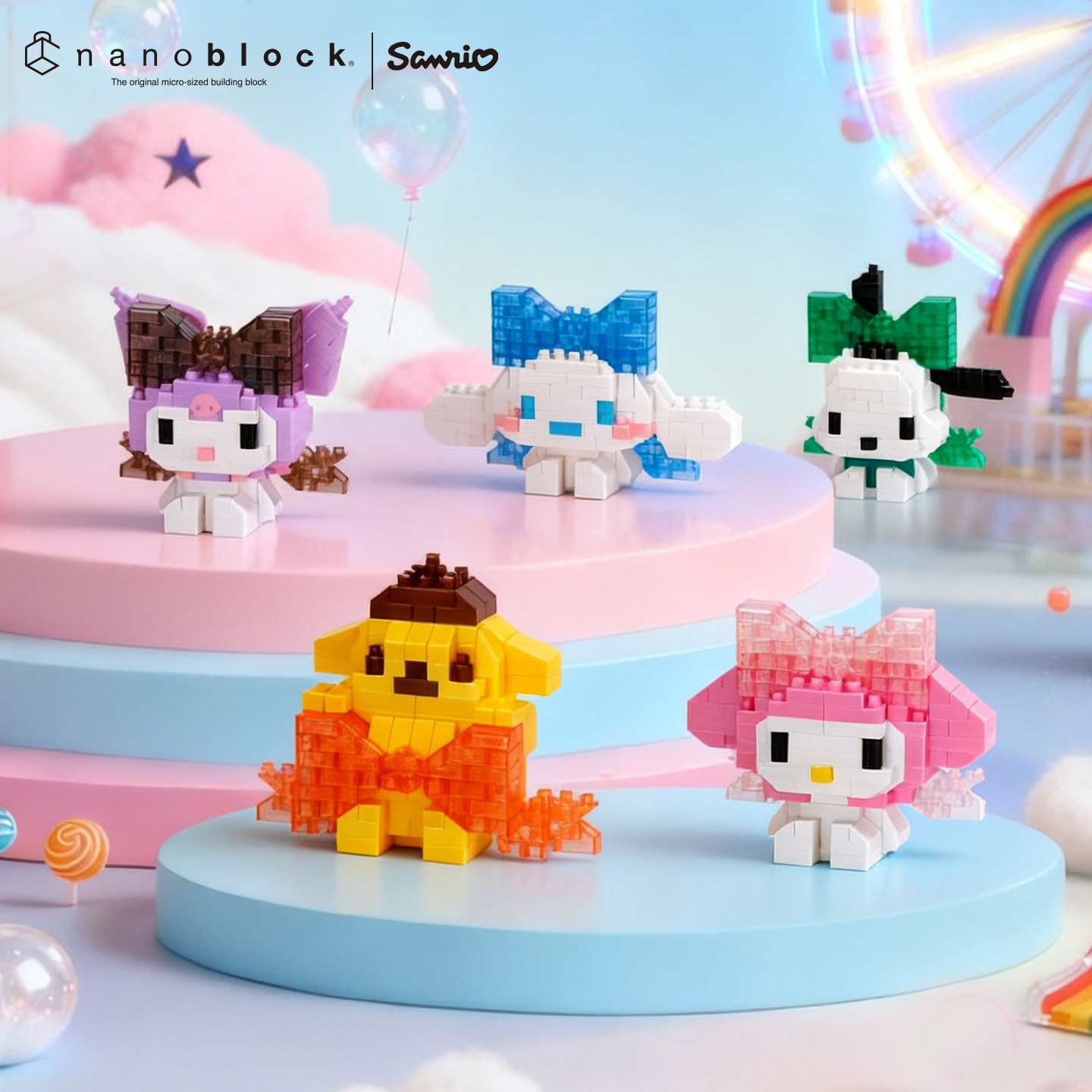 Nanoblock Sanrio Micro Buildin - đánh giá và giá Model Kit Girl