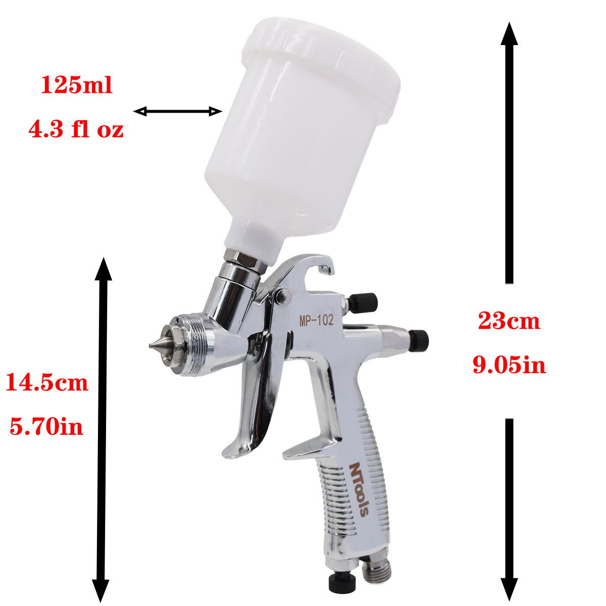 Mini Spray Gun 0.5/0.8/1.0/1.2 - đánh giá và giá Spray Can Lacquer