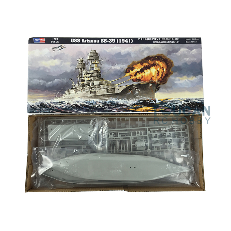 Hobby Boss 1/700 USS Arizona B - đánh giá và giá Model Kit Uss Arizona