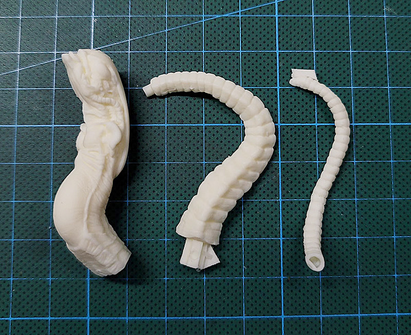Alien Resin Model Kit | Unpain - đánh giá và giá Model Kit Anubis