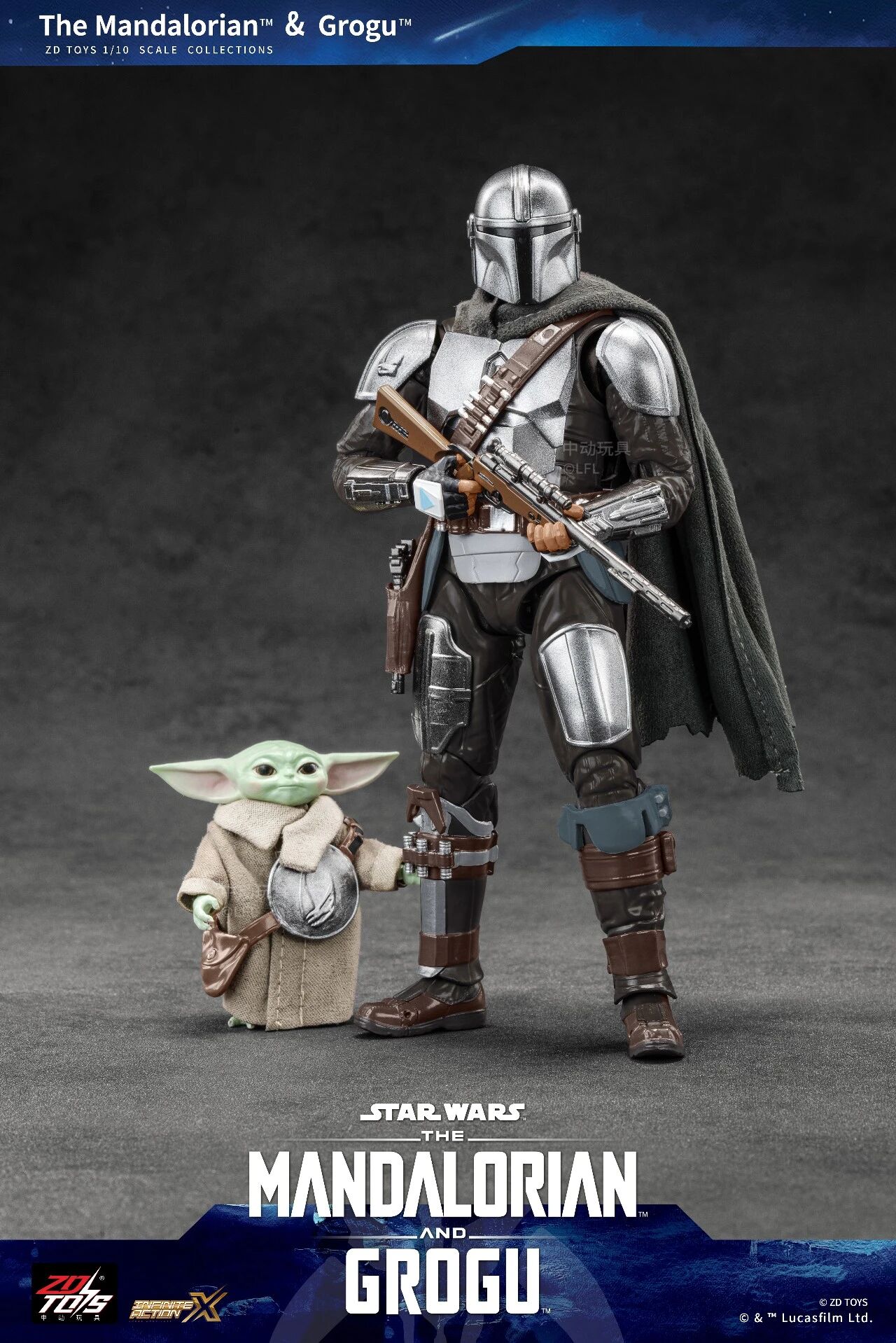 ZD Toys Star Wars 1/10 Scale M - đánh giá và giá Model Kit Deadpool
