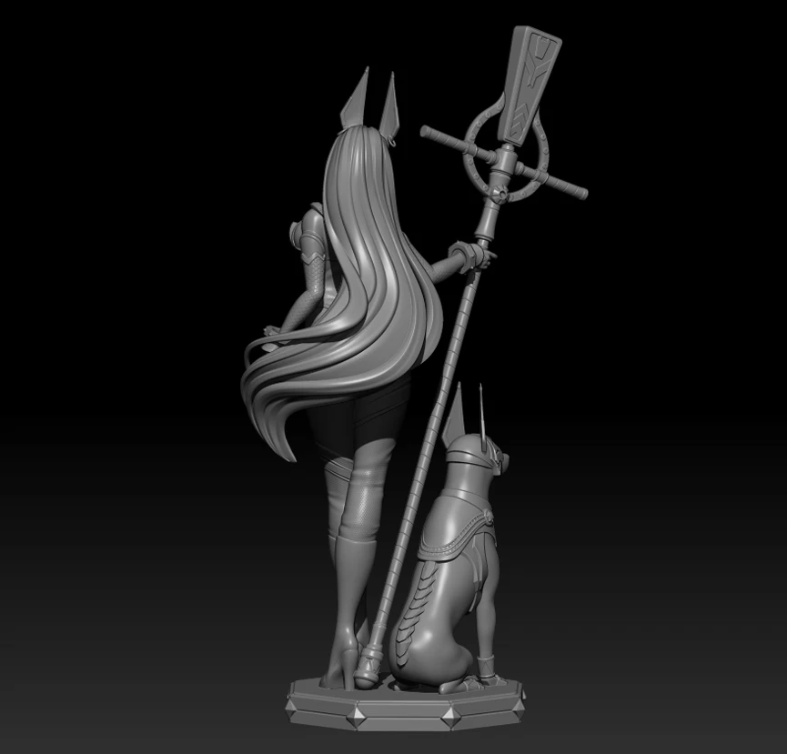 1/24 1/18 Resin Model Kits Anu - đánh giá và giá Model Kit Anubis