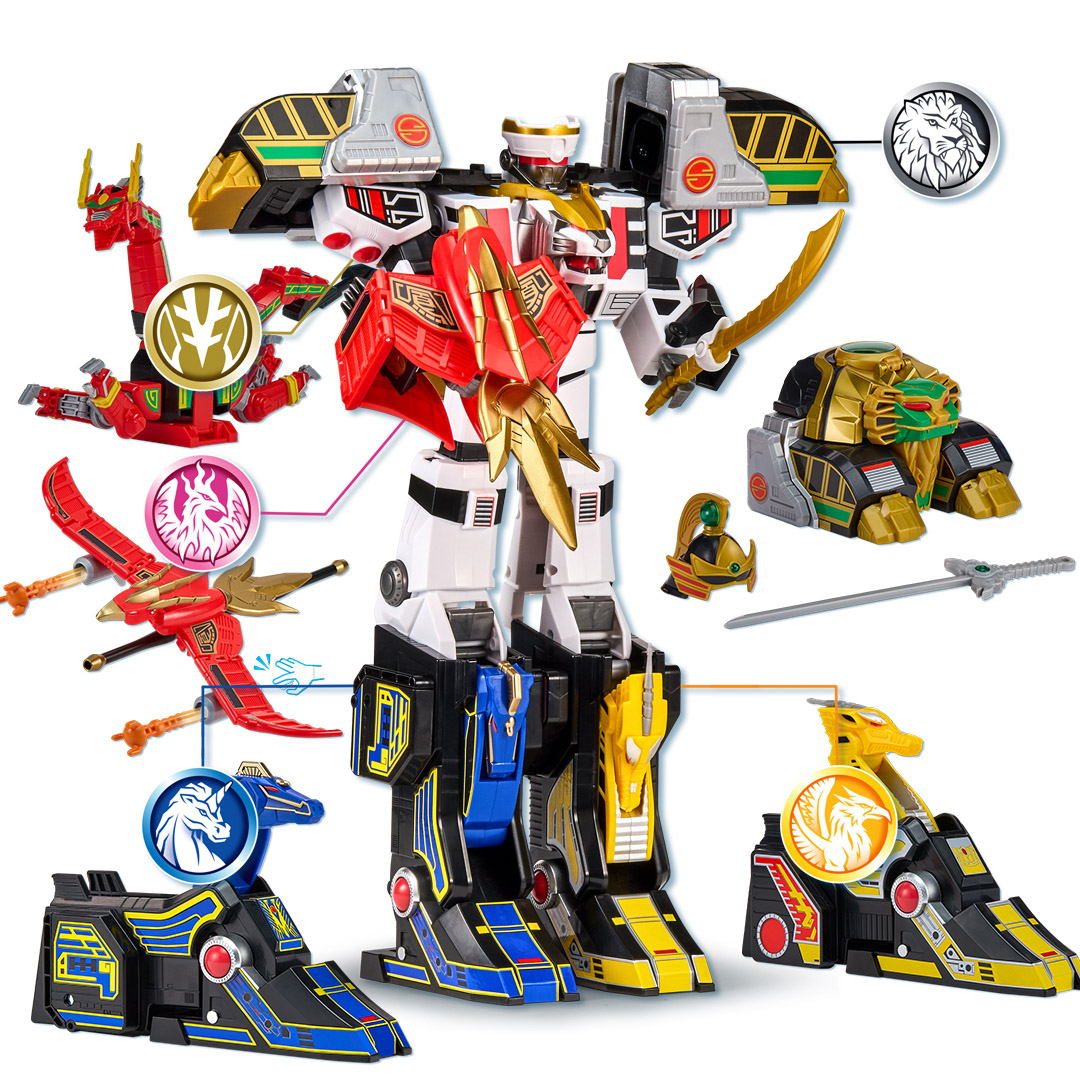 Playmates Power Rangers Mega T - đánh giá và giá Model Kit Power Rangers