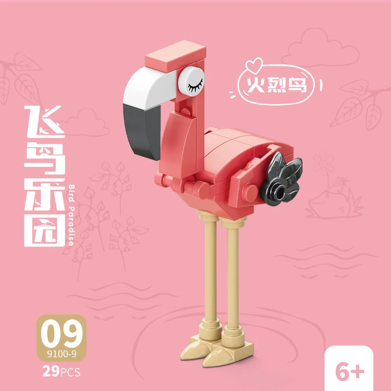 Bricks Animal Bird Paradise Cr - đánh giá và giá Model Kit Girl