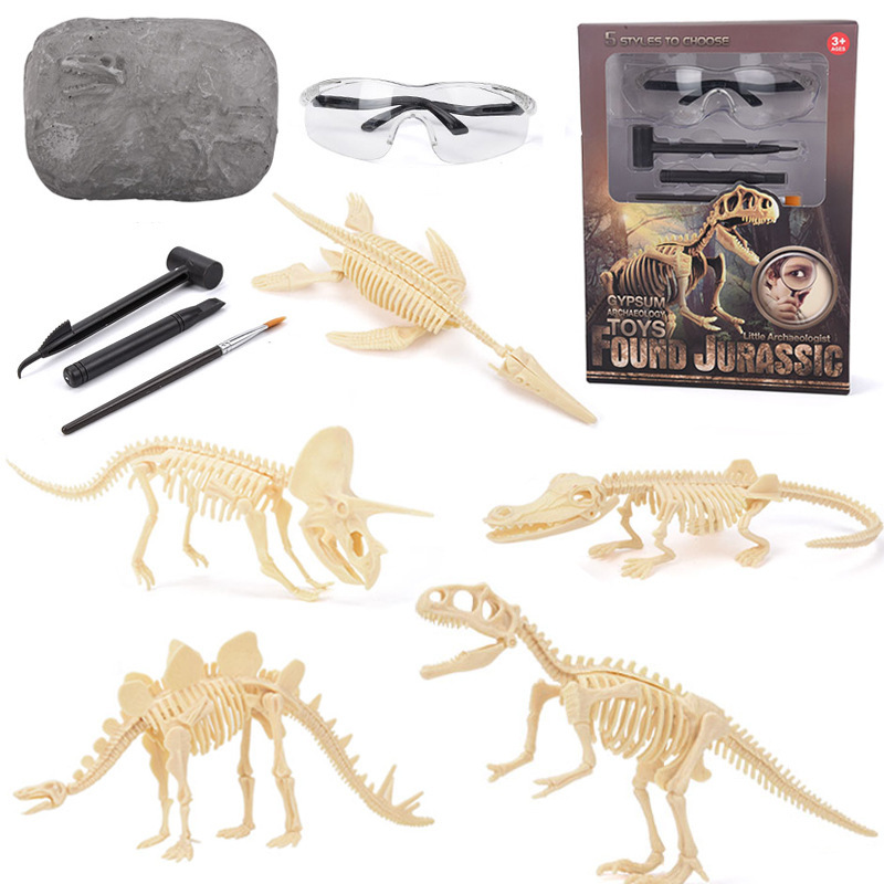 Dinosaur Fossil Excavation Kit - đánh giá và giá Model Kit Girl