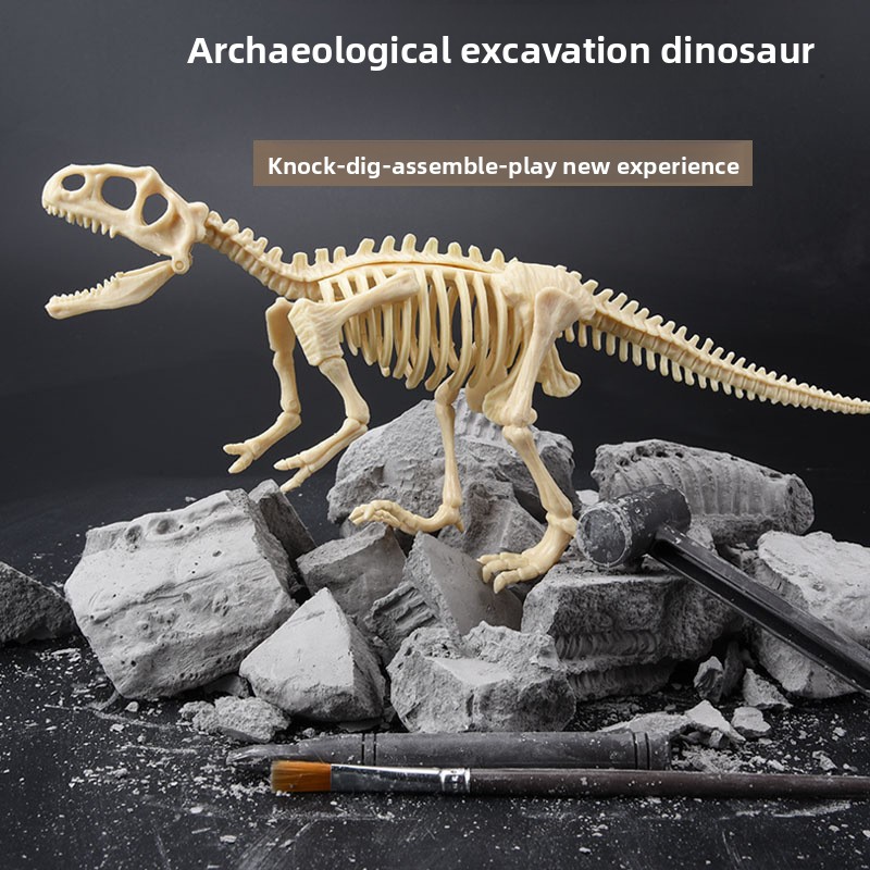 Dinosaur Fossil Excavation Kit - đánh giá và giá Model Kit Girl