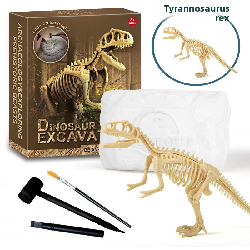 Dinosaur Fossil Excavation Kit - đánh giá và giá Model Kit Girl