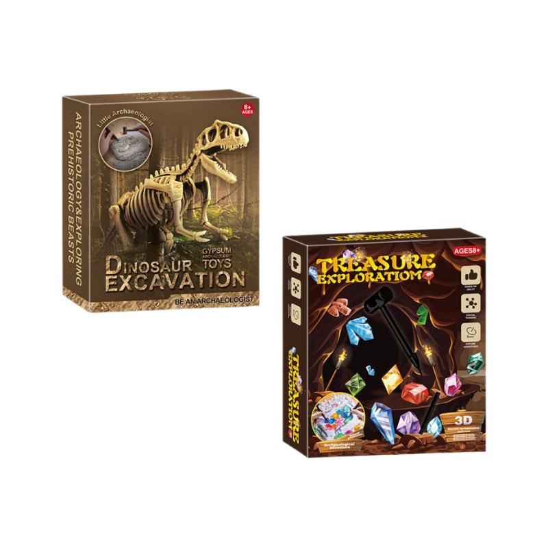 Dinosaur Fossil Excavation Kit - đánh giá và giá Model Kit Girl