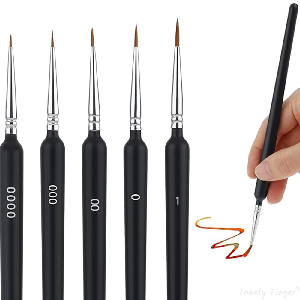 5/11Pcs Paint Brushes Set, Art - đánh giá và giá Metallic Paint Set