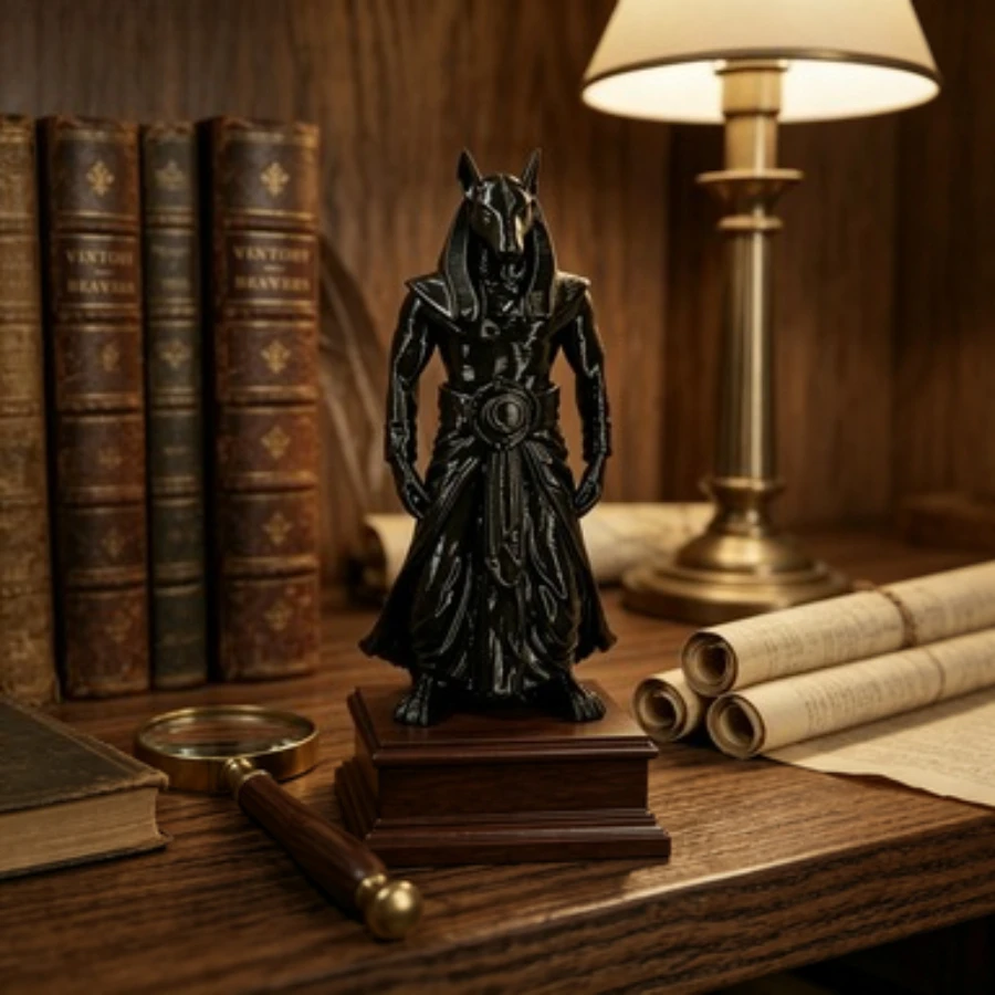 3D Printed Standing Anubis Sta - đánh giá và giá Model Kit Anubis