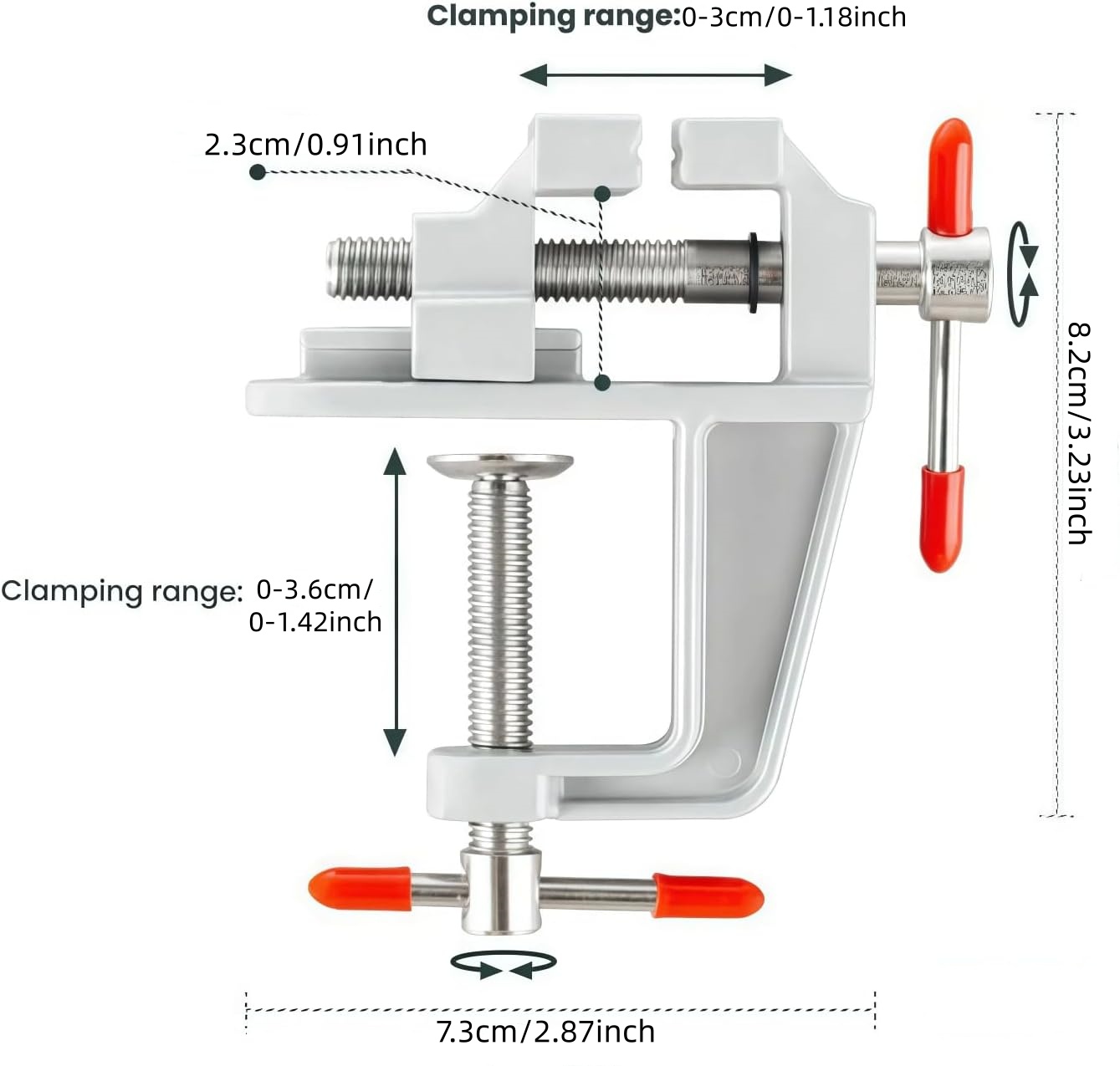 Mini Bench Vise Muliti-Funcati - đánh giá và giá Model Kit Vise