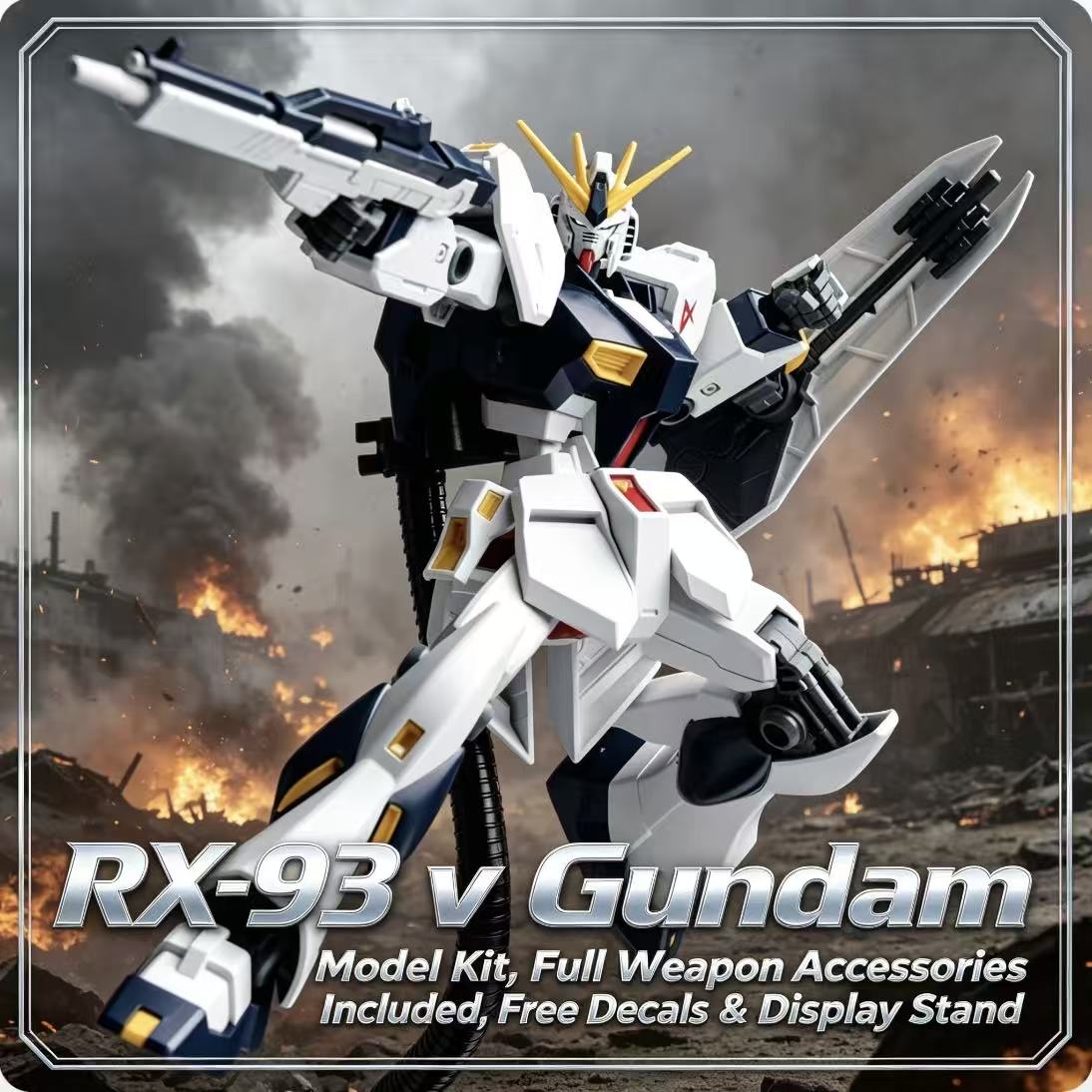 93HG 1/144 ENTRY GRADE RX-93 V - đánh giá và giá Model Kit Gundam Barbatos