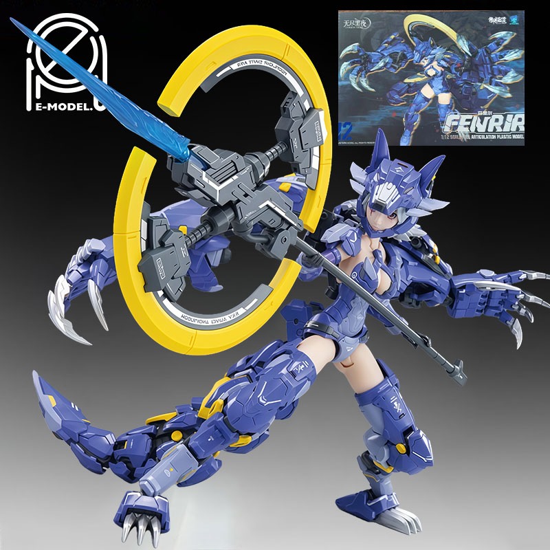 E-Model Principle Original MOD - đánh giá và giá Model Kit Fenrir
