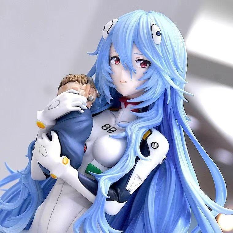 Rei Ayanami Kneeling Figure -  - đánh giá và giá Model Kit Bandai