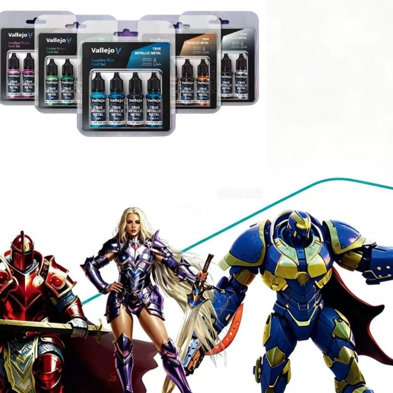 Water-based Metallic Paint Set - đánh giá và giá Metallic Paint Set