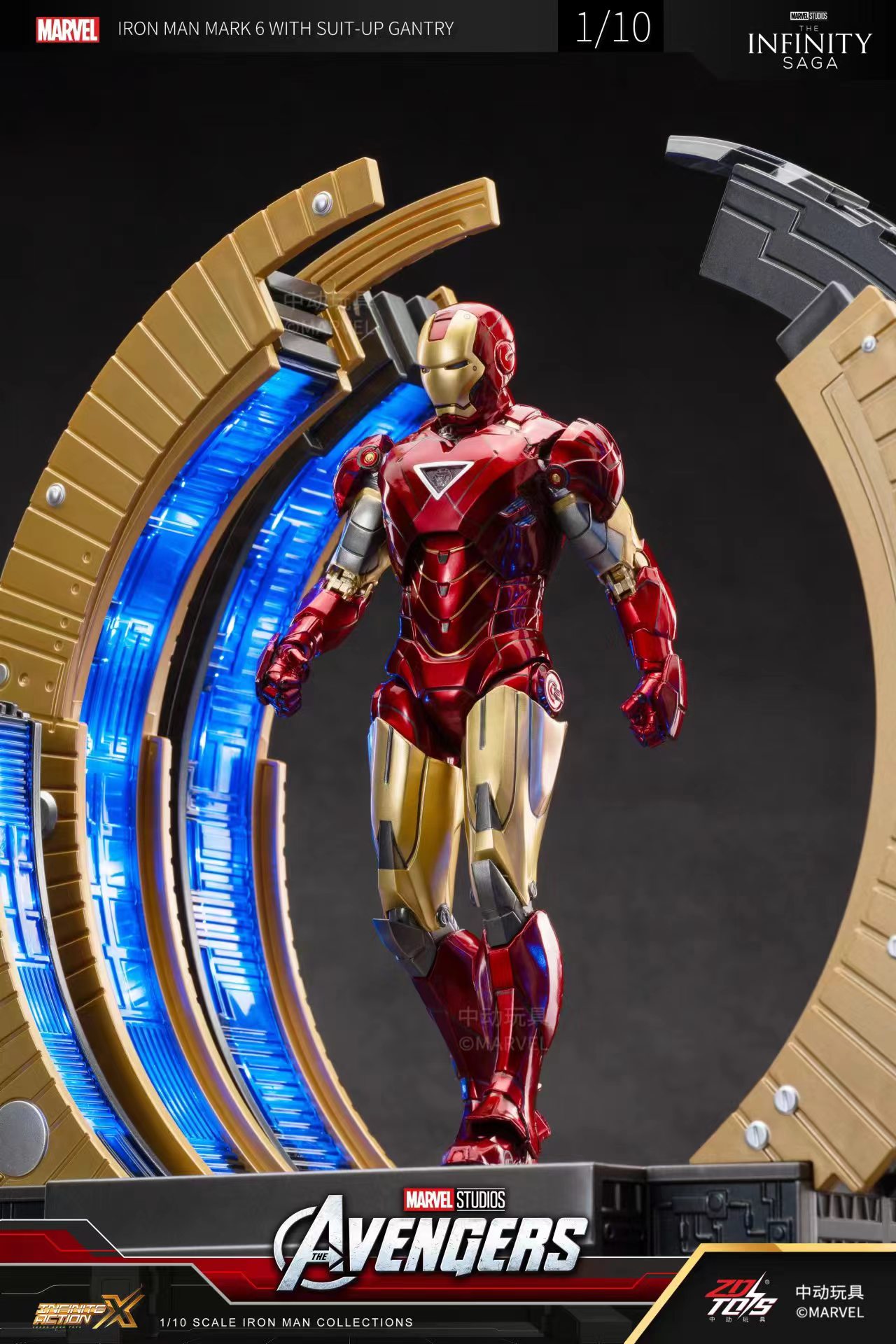 Original ZD Toys Iron Man WITH - đánh giá và giá Model Kit Deadpool