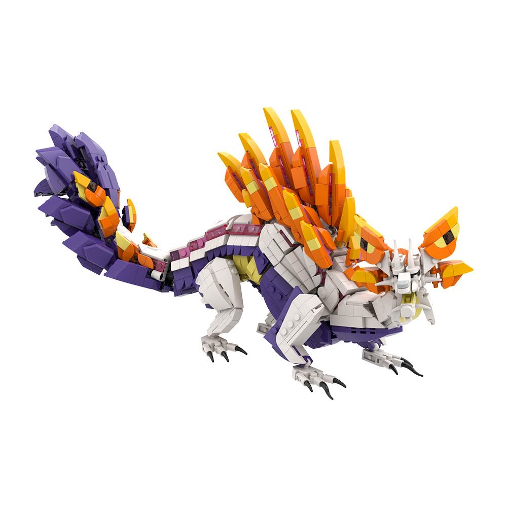 MOC Popular Games Monster Hunt - đánh giá và giá Model Kit Dragon