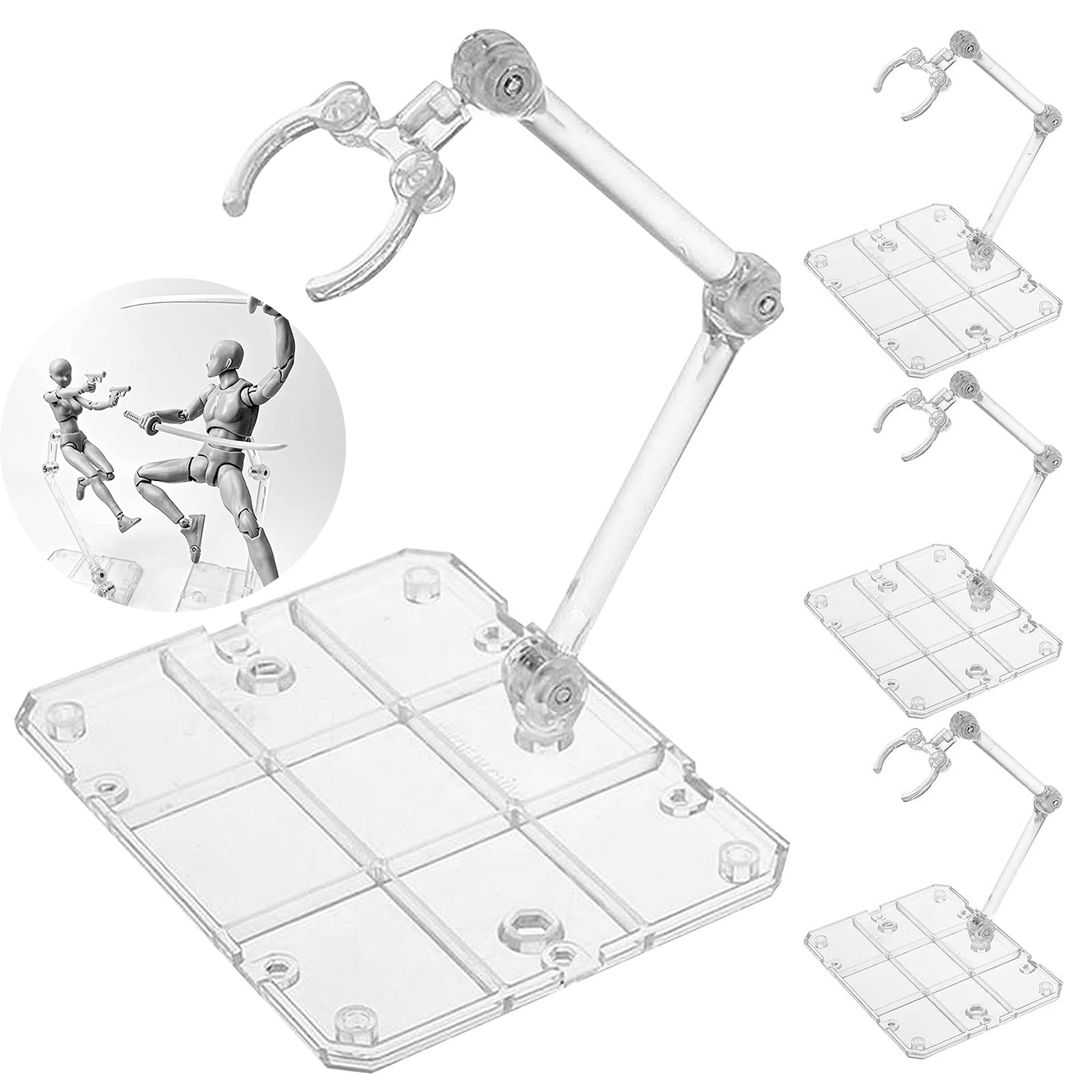 Clear Action Figure Stand,Asse - đánh giá và giá Model Kit Rg