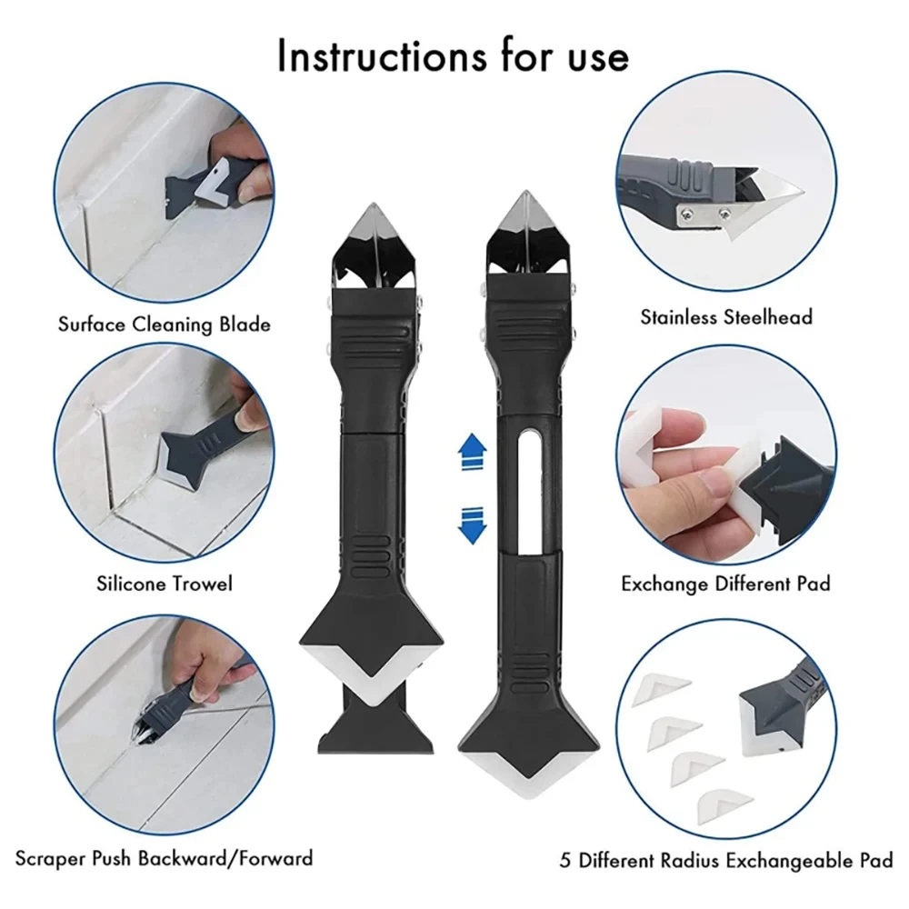 5-in-1 Painting & Caulking Too - đánh giá và giá Model Kit Paint Remover